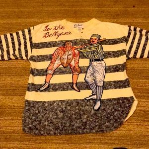 RARE Vintage Carducci Baseball T-shirt Old School